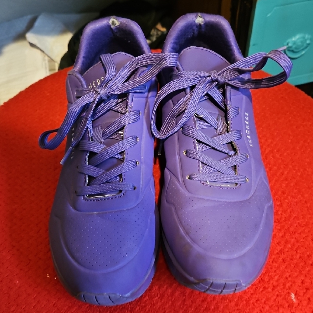 Purple Skechers